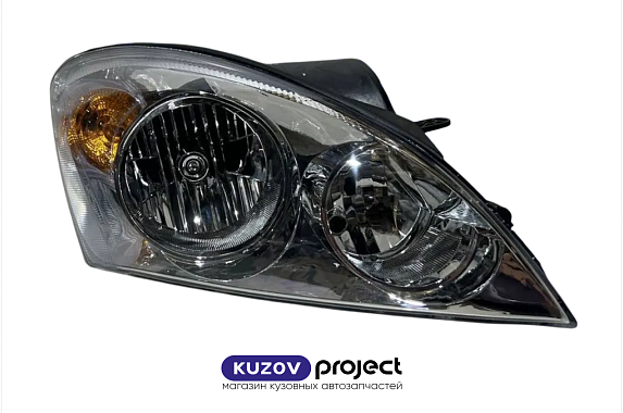 Фара правая под электрический корректор Kia Ceed 2006-2010 (DEPO / Тайвань)