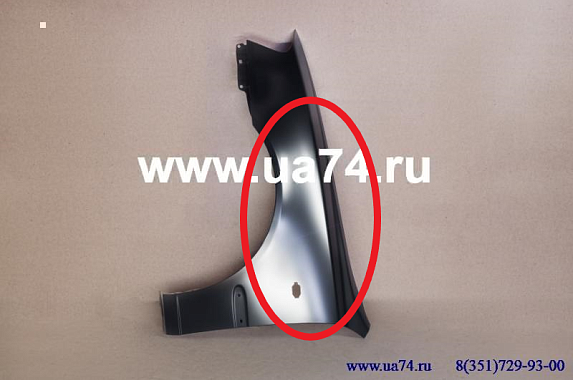 Крыло левое Hyundai Accent Tагаз 1999-2012 (Тайвань / Вмятины ) Дисконт 70%