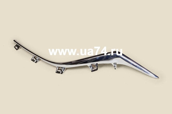 Молдинг решетки радиатора левый (хром) Mazda 3 2013-2016 (Тайвань)